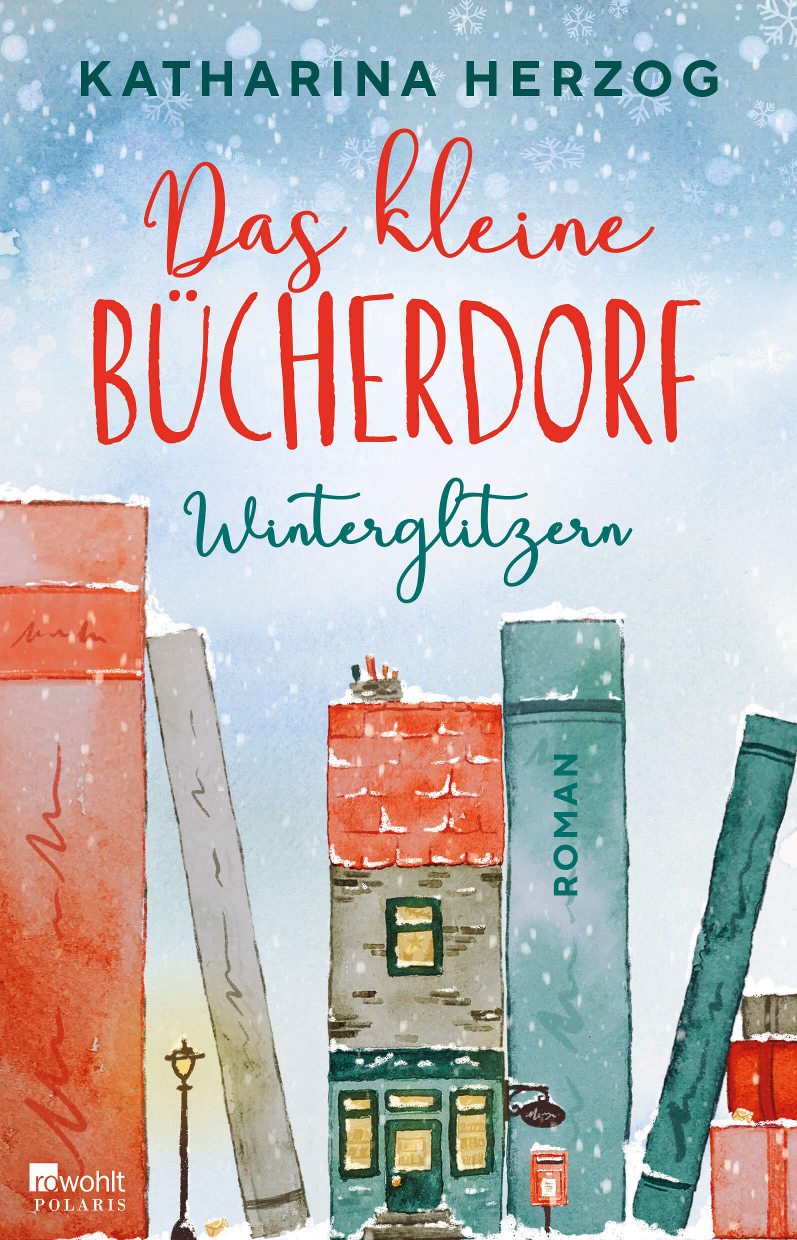 Cover Winterglitzern, Bücherdorf, Bd.1